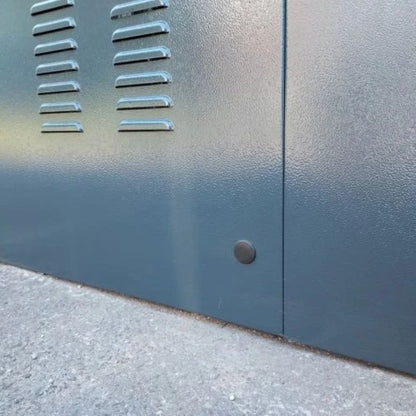 Asgard Gladiator Plus 3 Extra Large 7x18 Metal Garden Shed - Police Preferred Specification-Installation Available