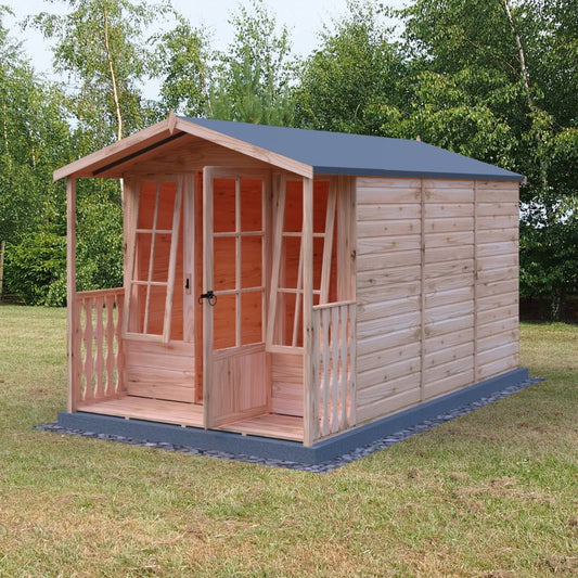 Shire Badminton and Veranda 7X10 Summerhouse