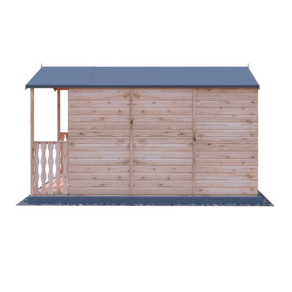 Shire Badminton and Veranda 7X10 Summerhouse
