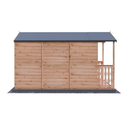 Shire Badminton and Veranda 7X10 Summerhouse
