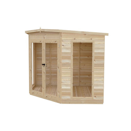 Shire Barclay With Side Shed 8x12 Summerhouse