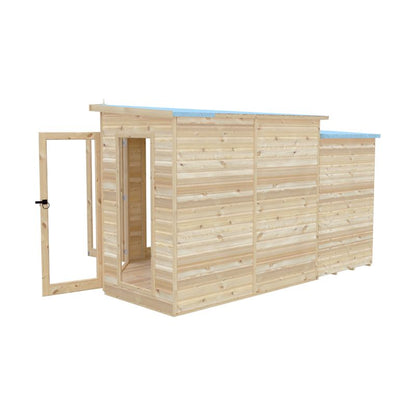 Shire Barclay With Side Shed 8x12 Summerhouse