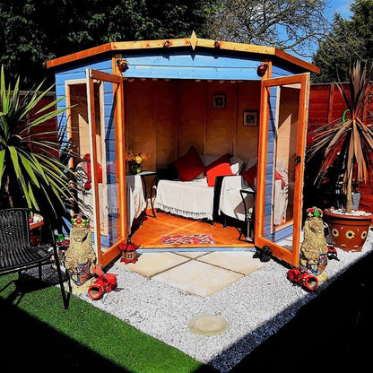 Shire Barclay Spec change to T&G Roof 7x7 Summerhouse