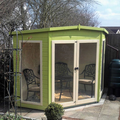 Shire Barclay Spec change to T&G Roof 7x7 Summerhouse