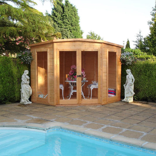 Shire Barclay Spec change to T&G Roof 8x8  Summerhouse 
