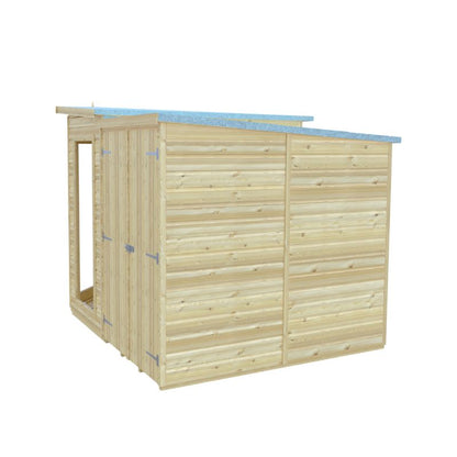 Shire Barclay With Side Shed 7x11 Summerhouse