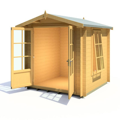 Shire Barnsdale 7x7 19mm Log cabin