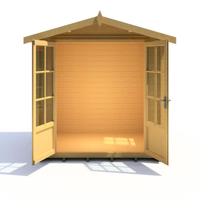 Shire Barnsdale 7x7 19mm Log cabin