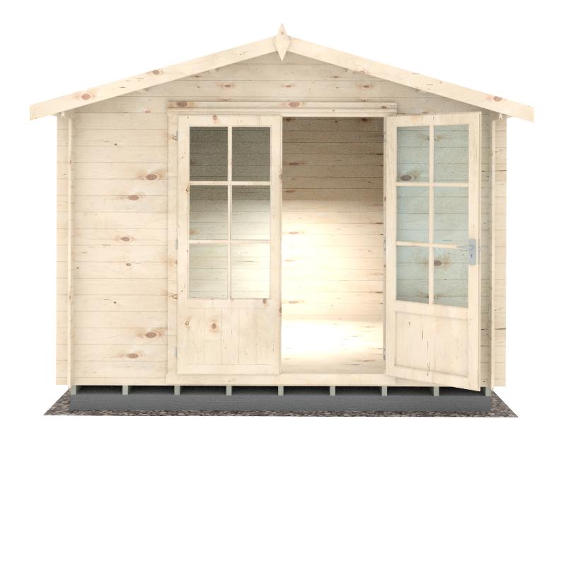 Shire Barnsdale 10x10 19mm Log cabin