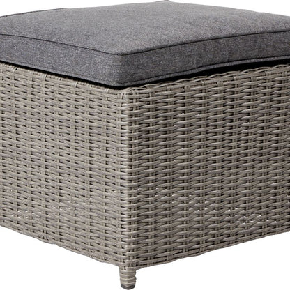 Pacific Lifestyle - Bermuda Slate Grey Outdoor Cube Set with Ceramic Top