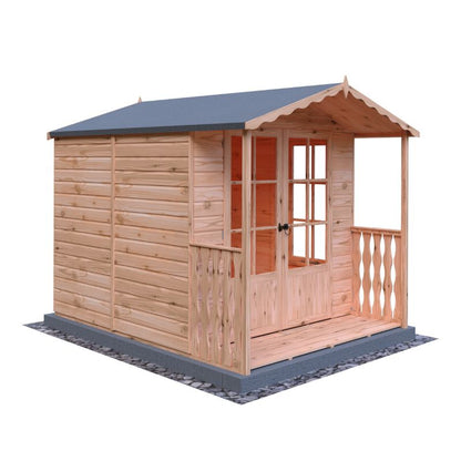 Shire Buckingham and Veranda 7X10 Summerhouse