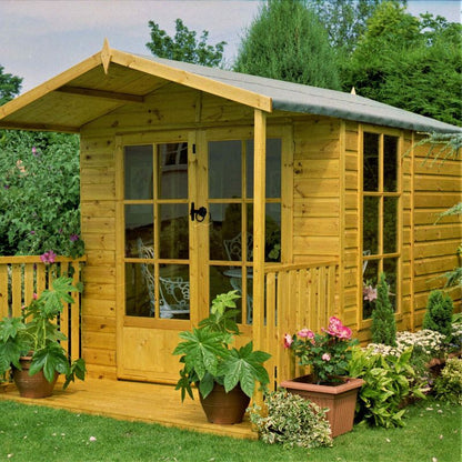 Shire Buckingham and Veranda 7X10 Summerhouse