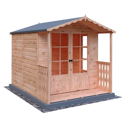 Shire Buckingham and Veranda 7X10 Summerhouse