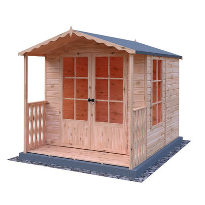 Shire Buckingham and Veranda 7X10 Summerhouse