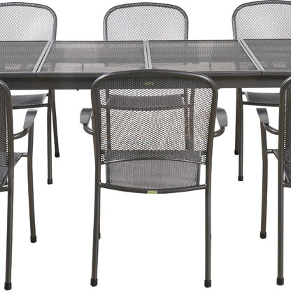 Pacific Lifestyle - Carlo Extendable Rectangular 8 Seater Dining Set with cushions