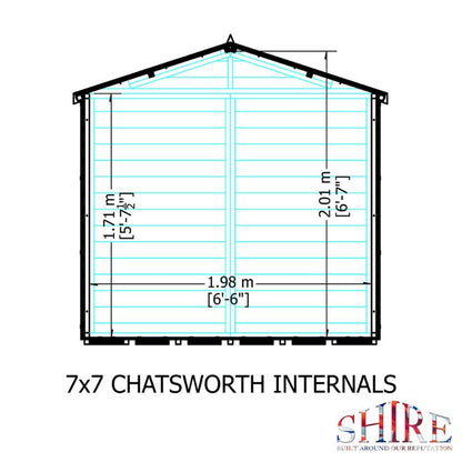 Shire Chatsworth 7X7 Summerhouse
