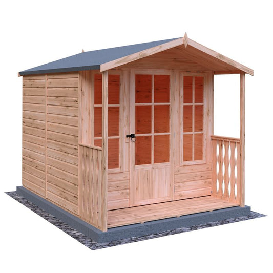 Shire Chatsworth and Veranda 7X10 Summerhouse