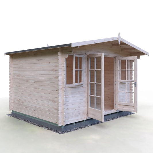 Shire Clipstone 12Gx10 28m Log cabin