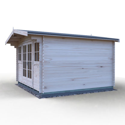 Shire Clipstone 12Gx12 28m Log cabin