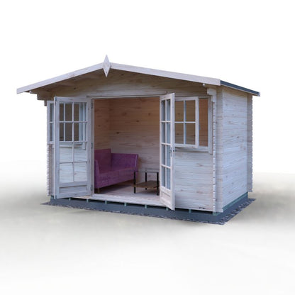 Shire Clipstone 12Gx8 28m Log cabin