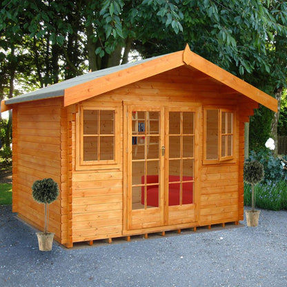 Shire Clipstone 12Gx10 28m Log cabin
