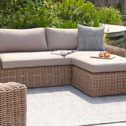 Pacific Lifestyle - Como Natural Antique Outdoor Seating Set