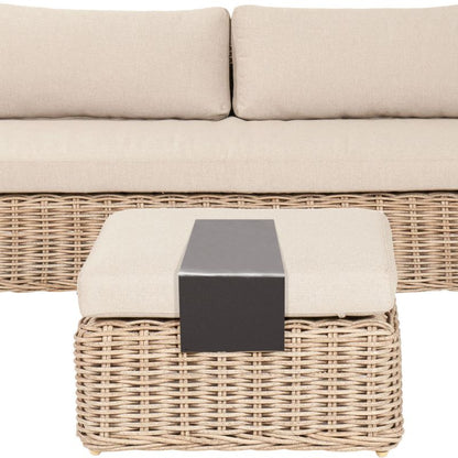 Pacific Lifestyle - Como Natural Antique Outdoor Seating Set