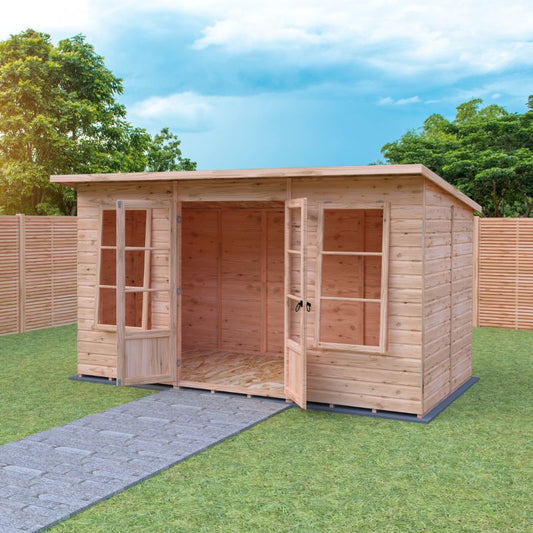 Shire 12x6 Dahlia Pent Summerhouse