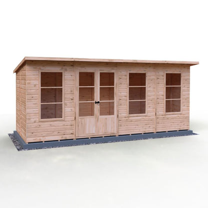 Shire Dahlia 16X6 Pent Summerhouse