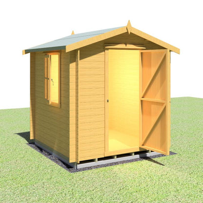 Shire Danbury 7x7 19mm Log cabin