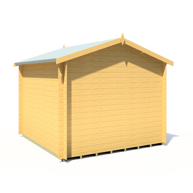 Shire Danbury 9x9 19mm Log cabin