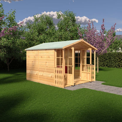 Shire Delmora 8x10 including Verandah Summerhouse