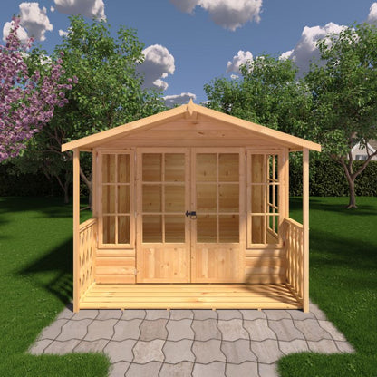 Shire Delmora 8x10 including Verandah Summerhouse