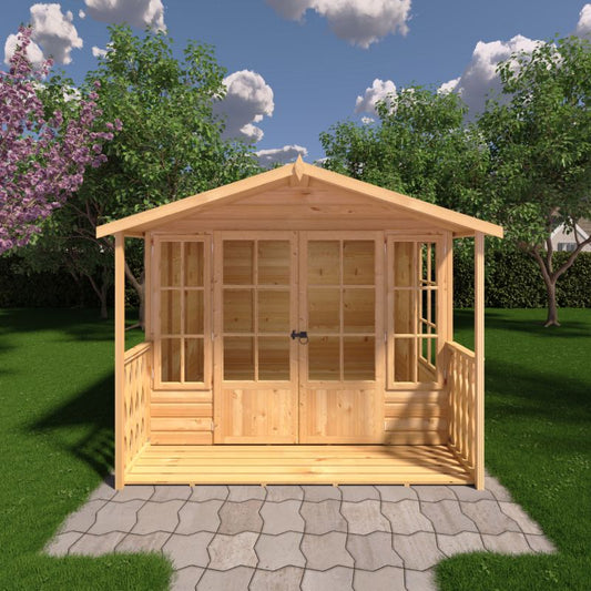 Shire Delmora 8x10 including Verandah Summerhouse