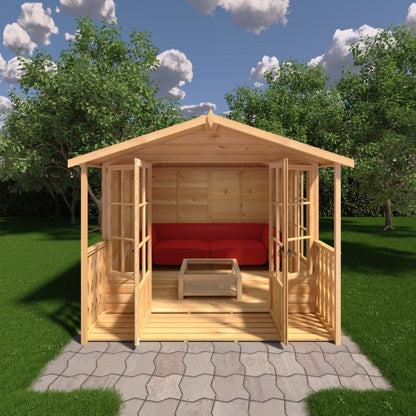 Shire Delmora 8x10 including Verandah Summerhouse