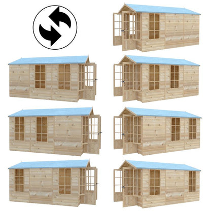Shire Delmora 8x12 Summerhouse