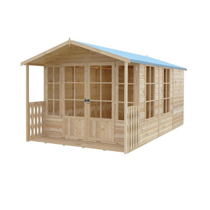 Shire Delmora 8x14 including Verandah Summerhouse