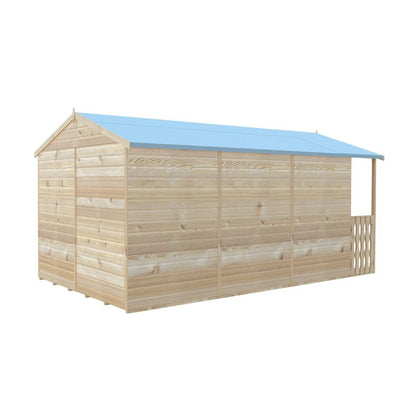Shire Delmora 8x14 including Verandah Summerhouse