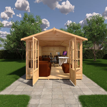 Shire Delmora 8x16 Summerhouse