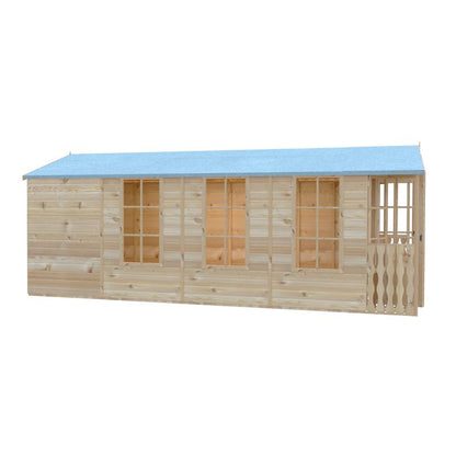 Shire Delmora 8x18 including Verandah Summerhouse