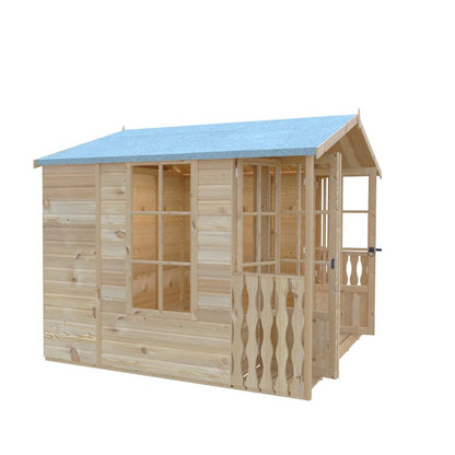 Shire Delmora 8x6 including Verandah Summerhouse