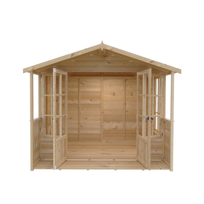 Shire Delmora 8x6 including Verandah Summerhouse