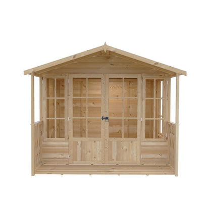 Shire Delmora 8x8 including Verandah Summerhouse