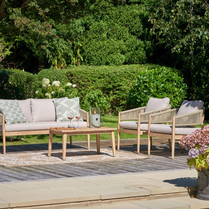 Pacific Lifestyle - Denver Sage Green Outdoor Seating Set
