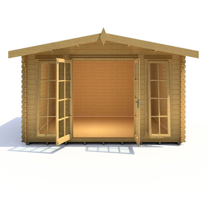 Shire Eppings 12Gx12 28m Log cabin