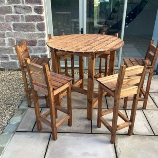 Charles Taylor - Deluxe Alfresco Bar Set Six Seater