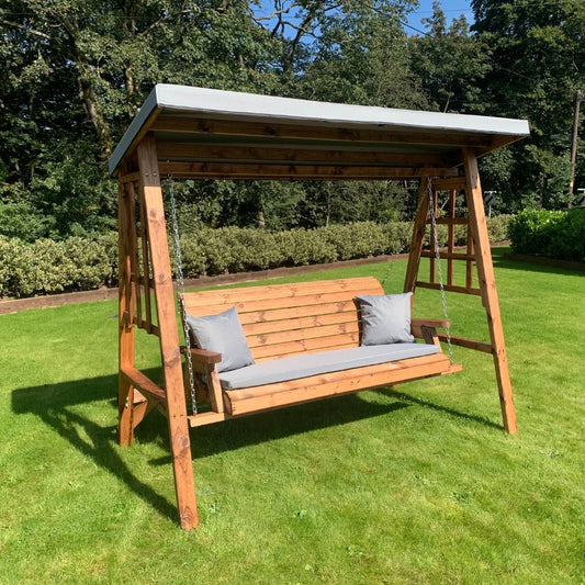 Charles Taylor - Dorset Three Seater Swing Grey