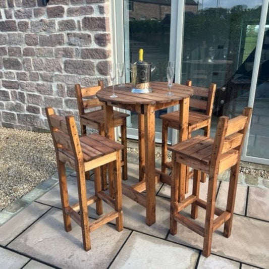 Charles Taylor - Deluxe Alfresco Bar Set Four Seater