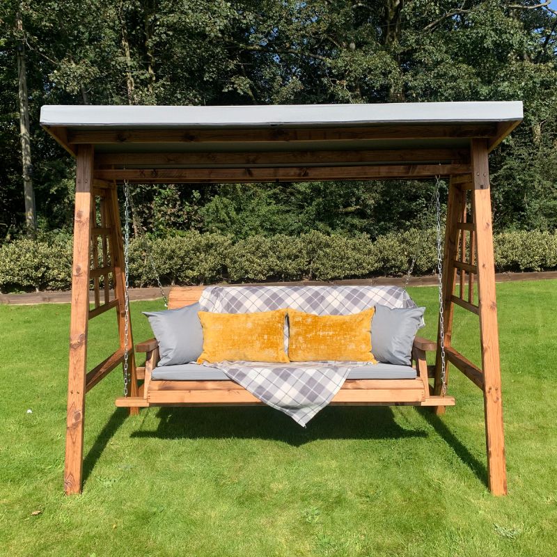 Charles Taylor - Dorset Three Seater Swing Grey