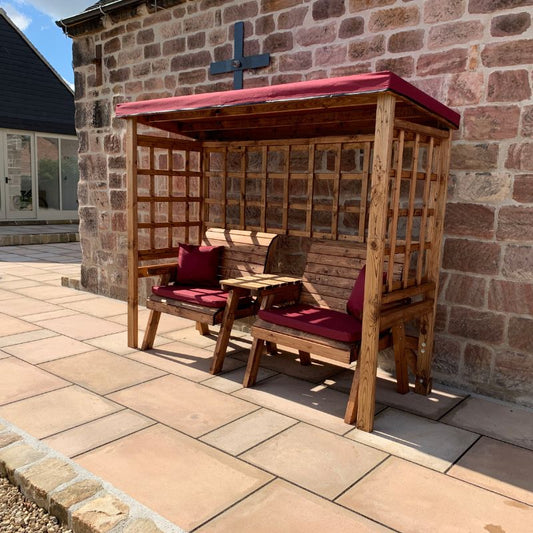 Charles Taylor - Grand Henley Twin Arbour Burgundy